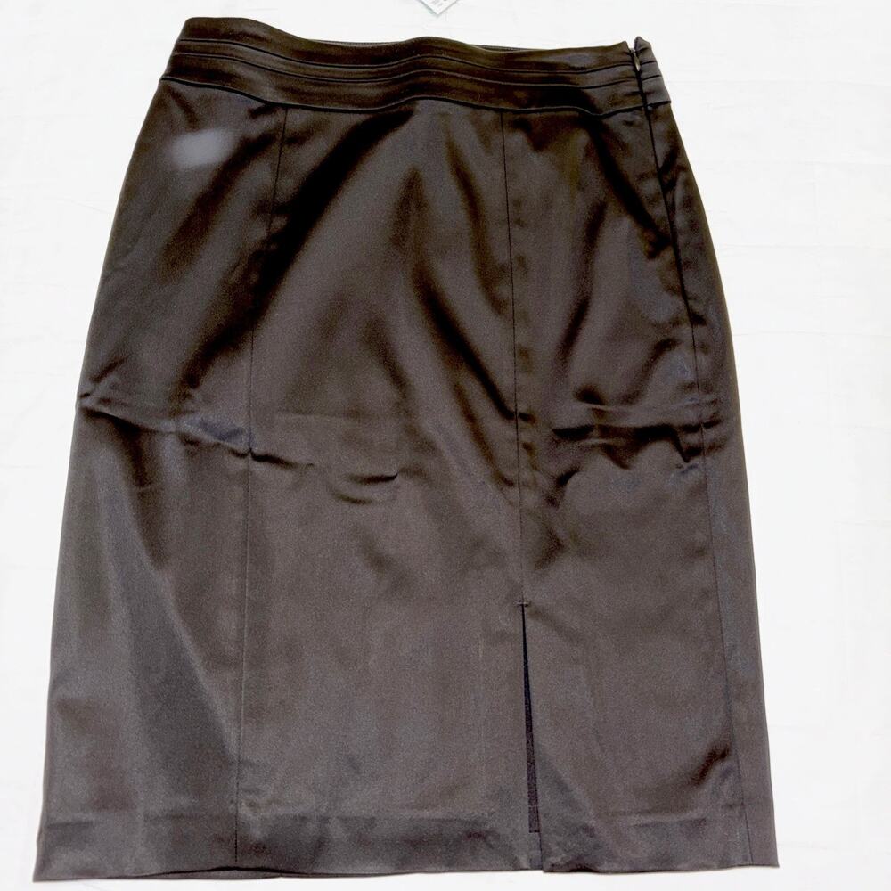 White House Black Market Tuxedo Size 6 Black Lined Skirt
